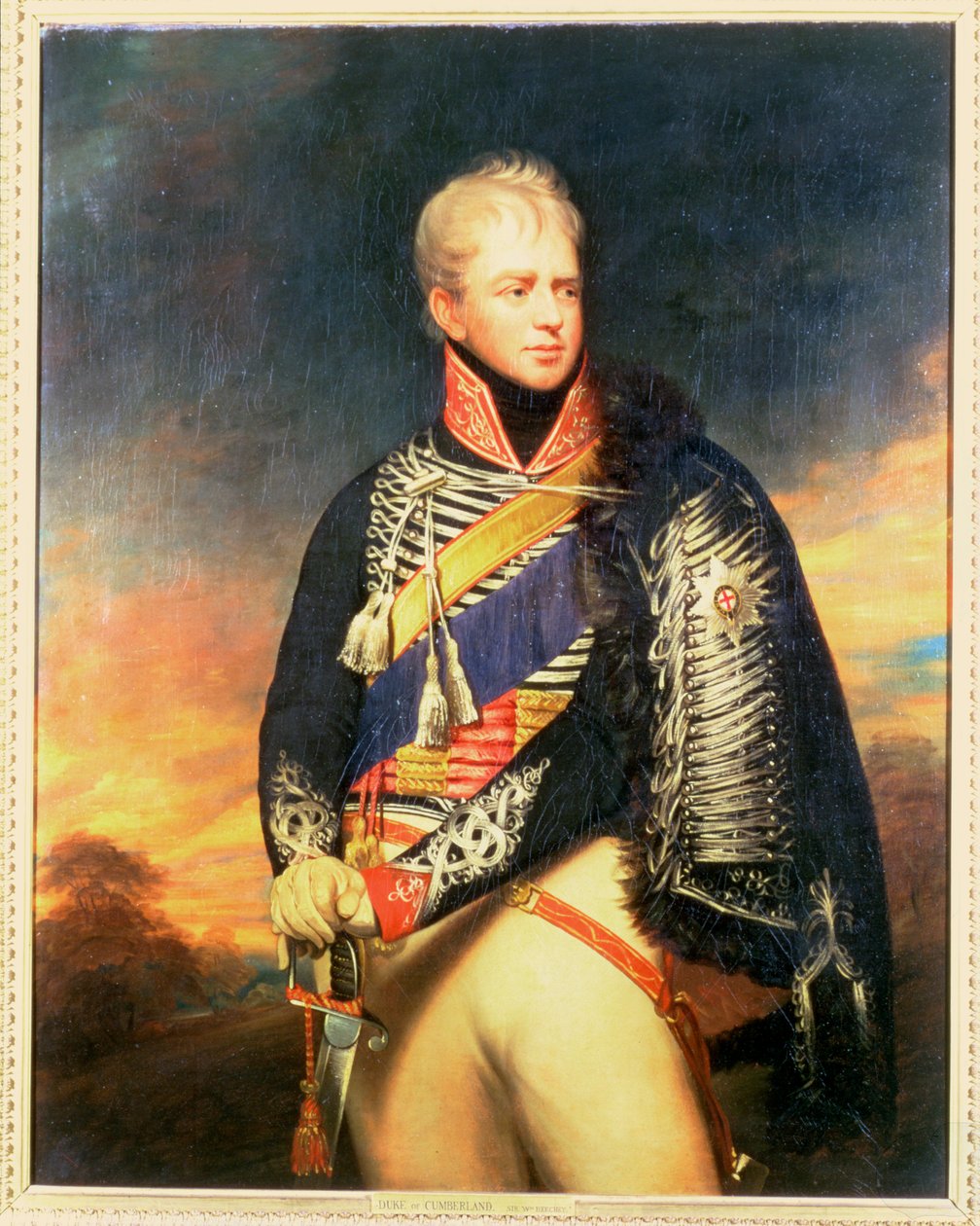 Portrait of Ernest, Duke of Cumberland and King of Hanover (1771-1851) by William Beechey