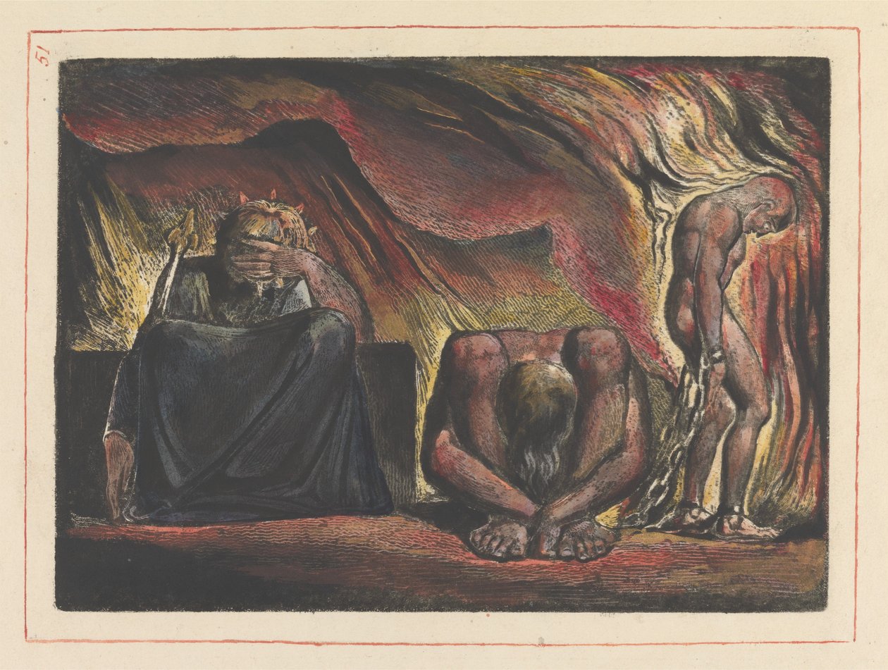 Chapter 3 Frontispiece (Plate 51) by William Blake