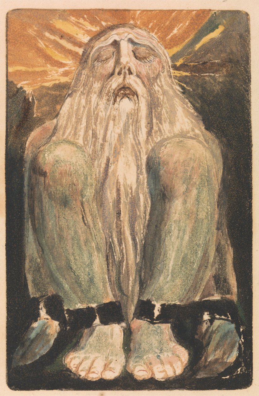 The First Book of Urizen, Plate 12 (Bentley 22) by William Blake