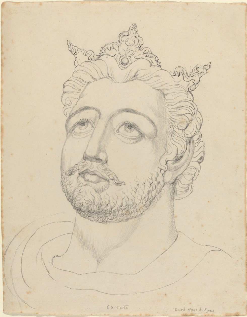 King Canute by William Blake