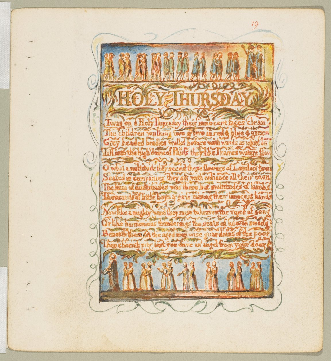 Songs of Innocence: Holy Thursday by William Blake