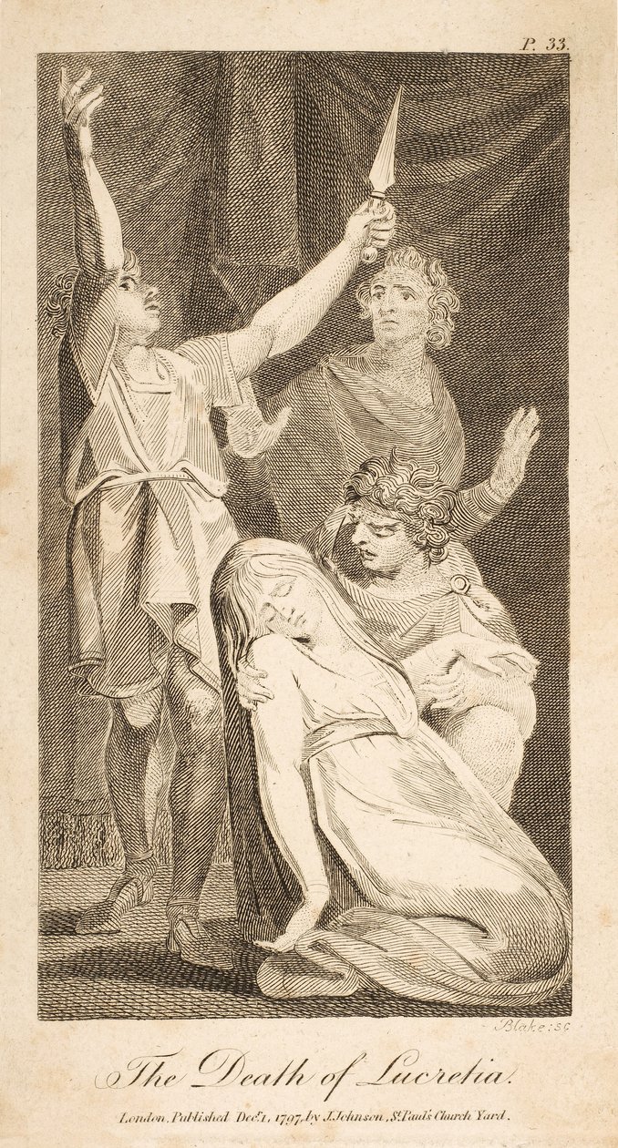 The Death of Lucretia, from Allen