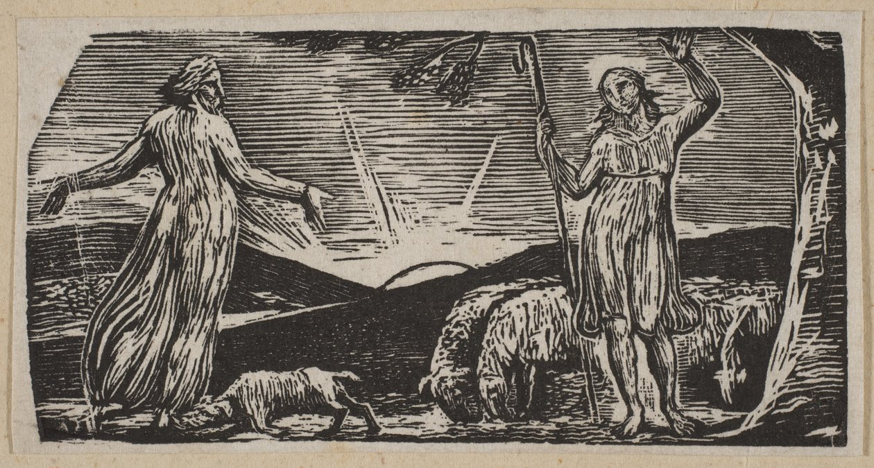 Thenot Remonstrates with Colinet, from Thornton's Pastorals of Virgil, 1821