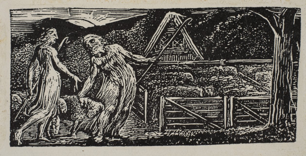 Thenot and Colinet Lead Their Flocks Together, from Thornton