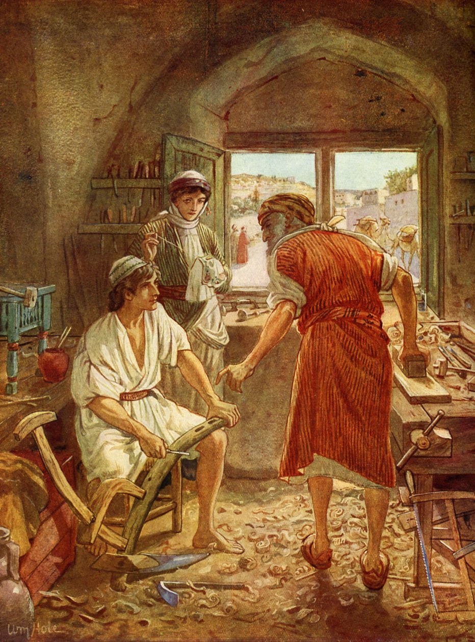Jesus as a Young Man - Bible by William Brassey Hole