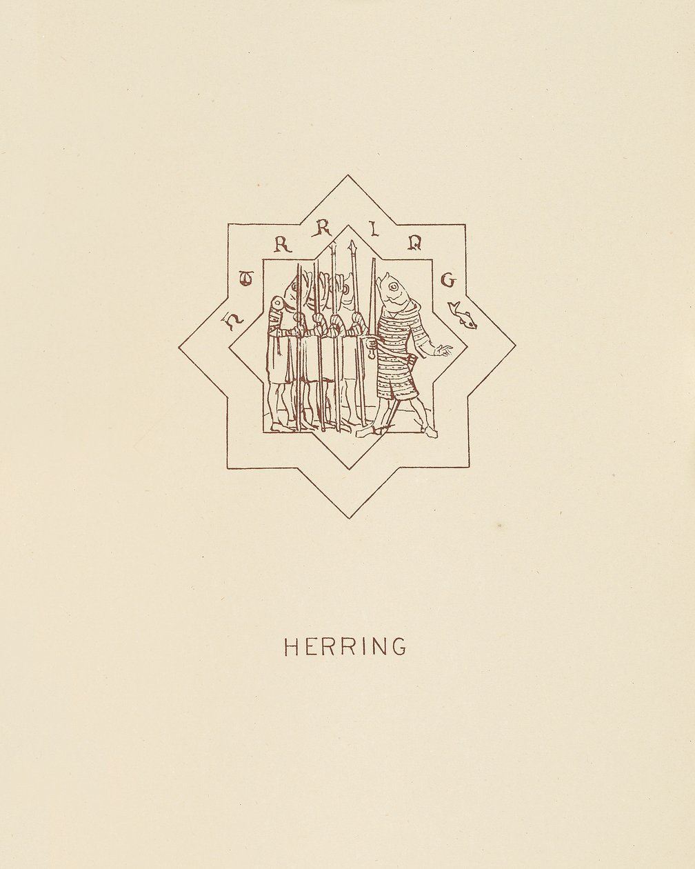 Herring by William Burges