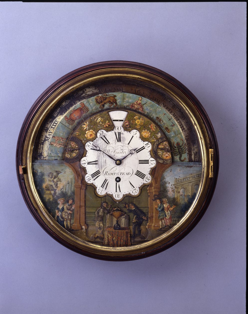 Dial Clock, Late 19th Century, Dial c.1770 by William Carter