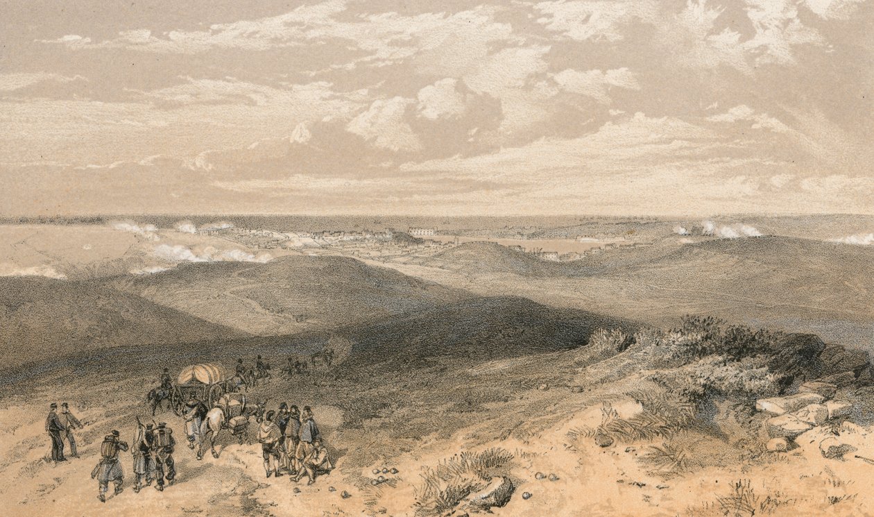 Sebastopol from the Rear of the English Batteries by William 