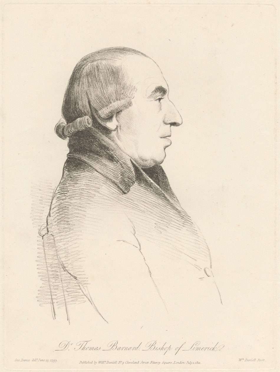 Dr. Thomas Barnard, Bishop of Limerick by William Daniell