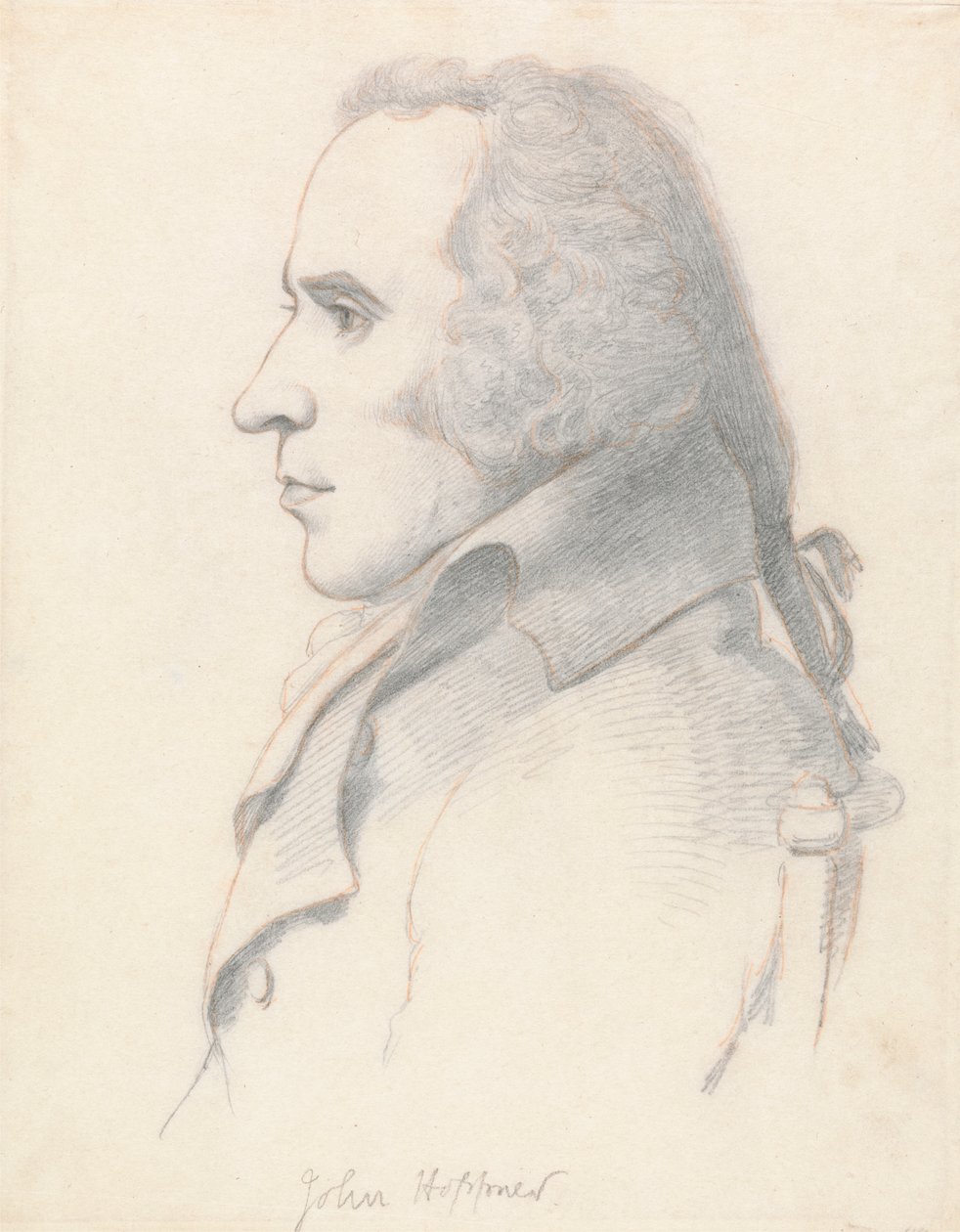 Portrait of John Hoppner by William Daniell