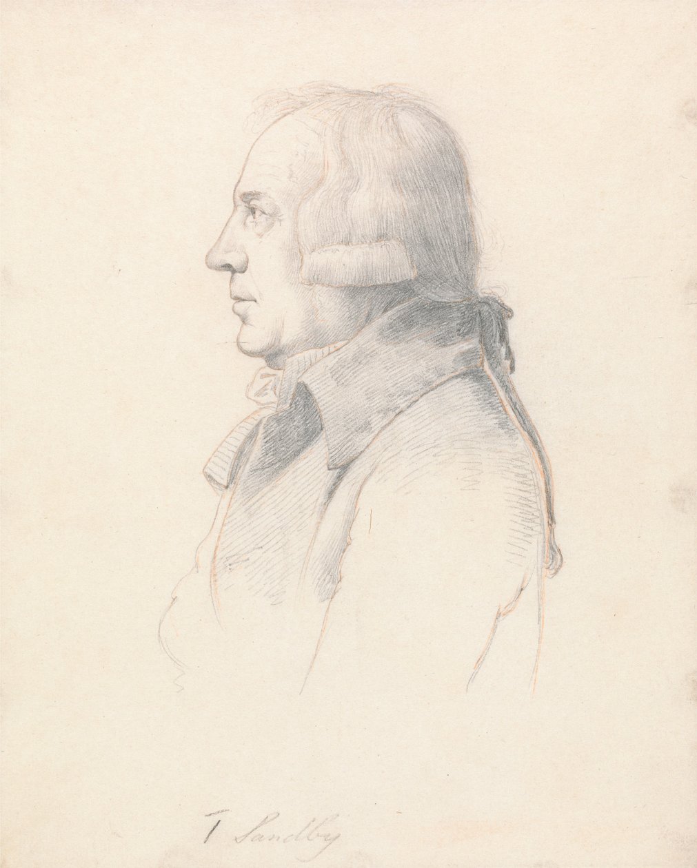 Portrait of Thomas Sandby by William Daniell