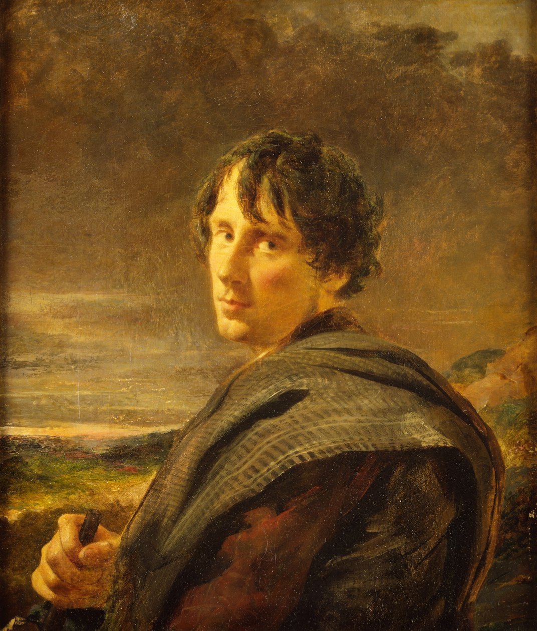 Self Portrait, c.1852 by William Davis