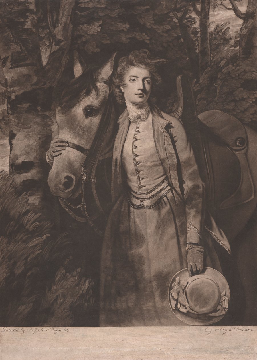 Lady Charles Spencer by William Dickinson