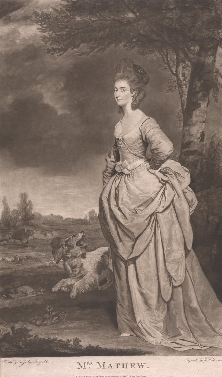 Mrs. Mathew by William Dickinson