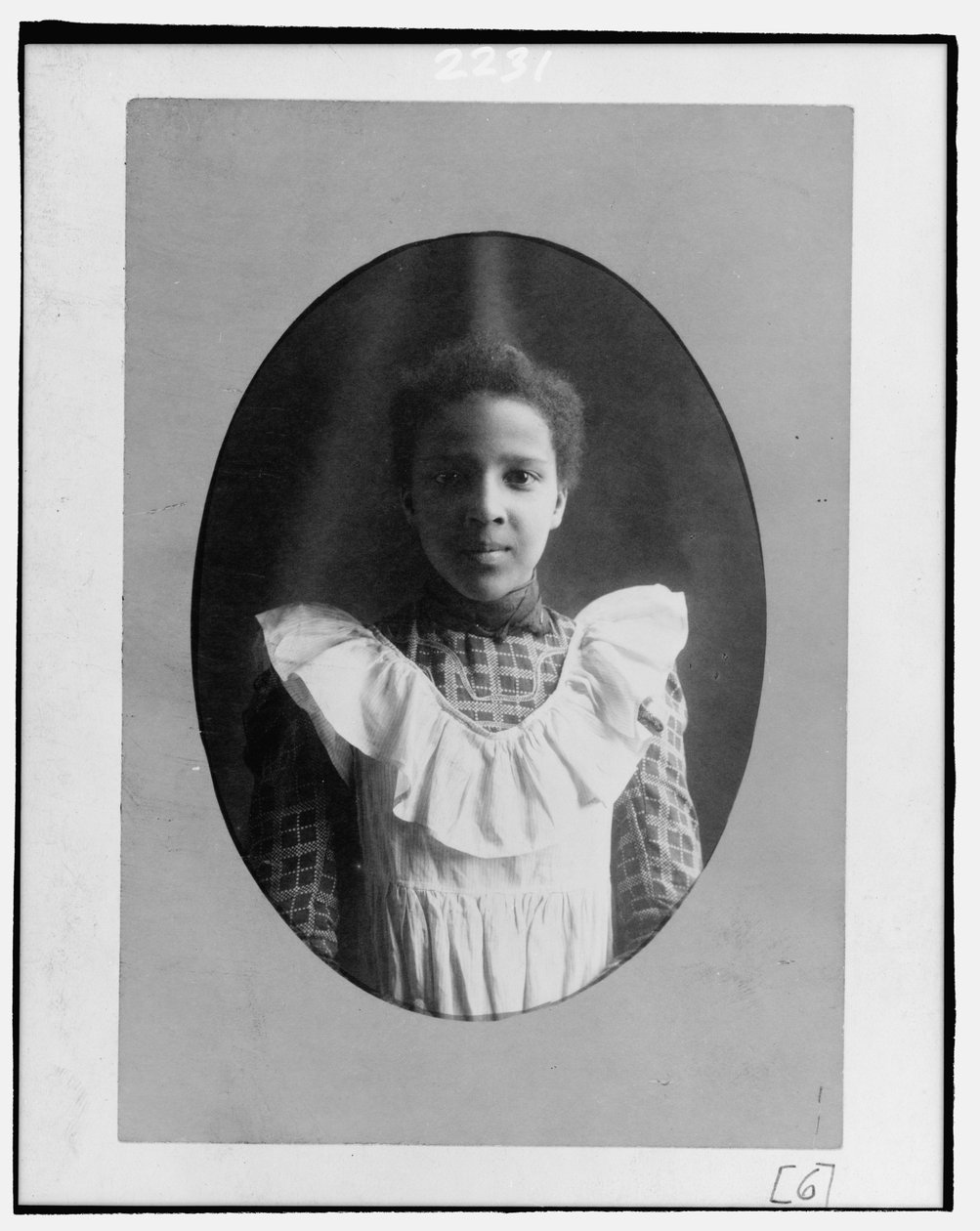 Bazoline Estelle Usher, Atlanta University Student by William Edward Burghardt "W. E. B." Du Bois
