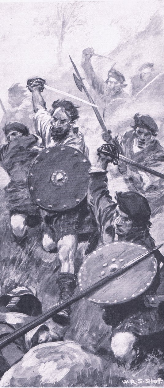 The Highlanders at the Battle of Killiecrankie by William Edward Stott