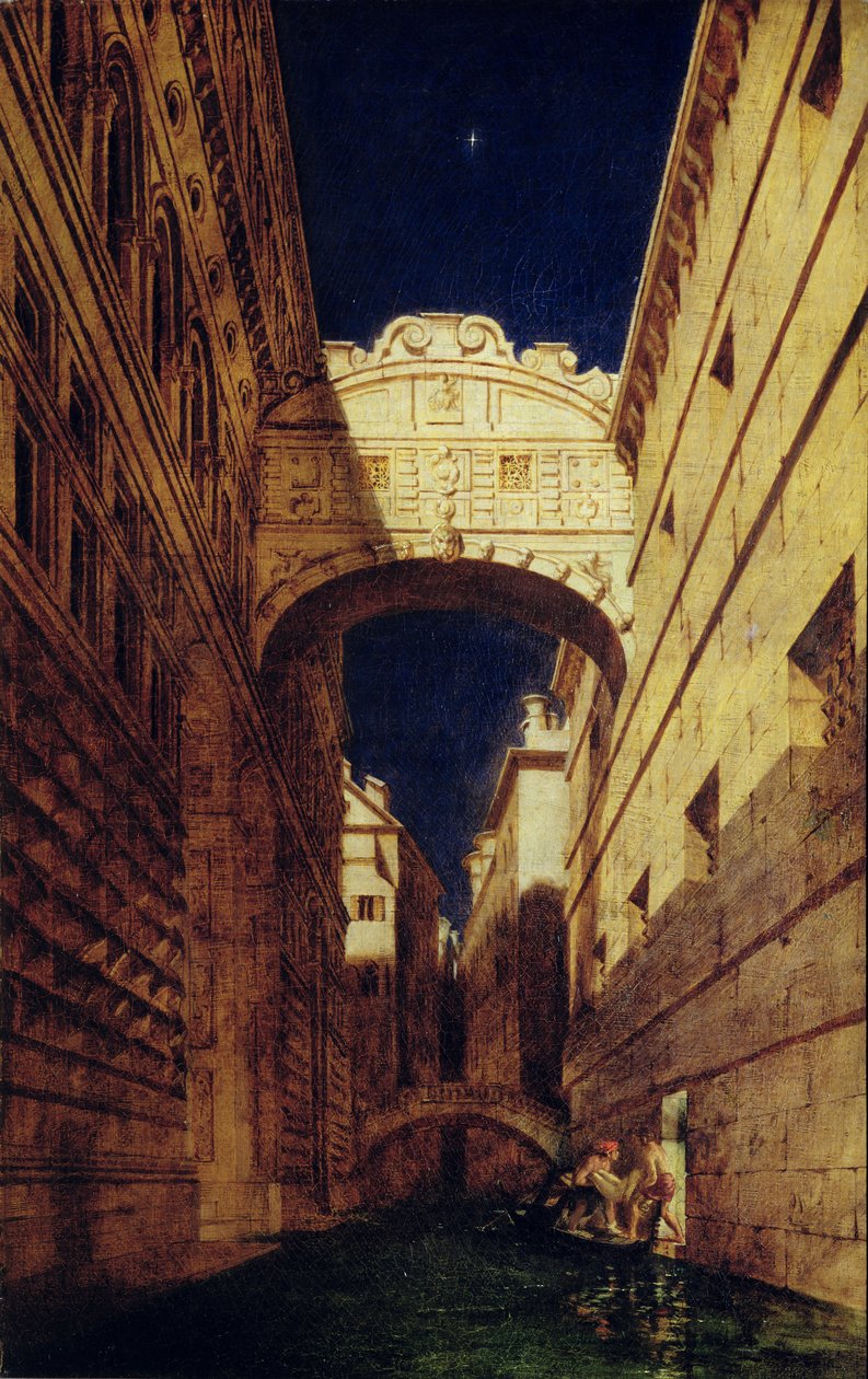 Bridge of Sighs by William Etty