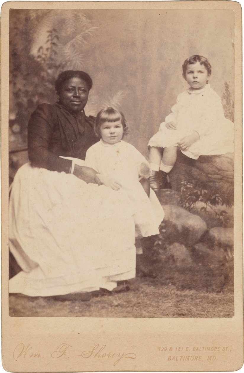 Portrait of a Woman and Children, c. 1890 by William F. Shorey