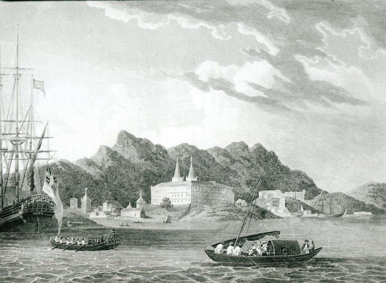 Harbour of Rio Janiero, with the Benedictine Monastery by William F. Wilson