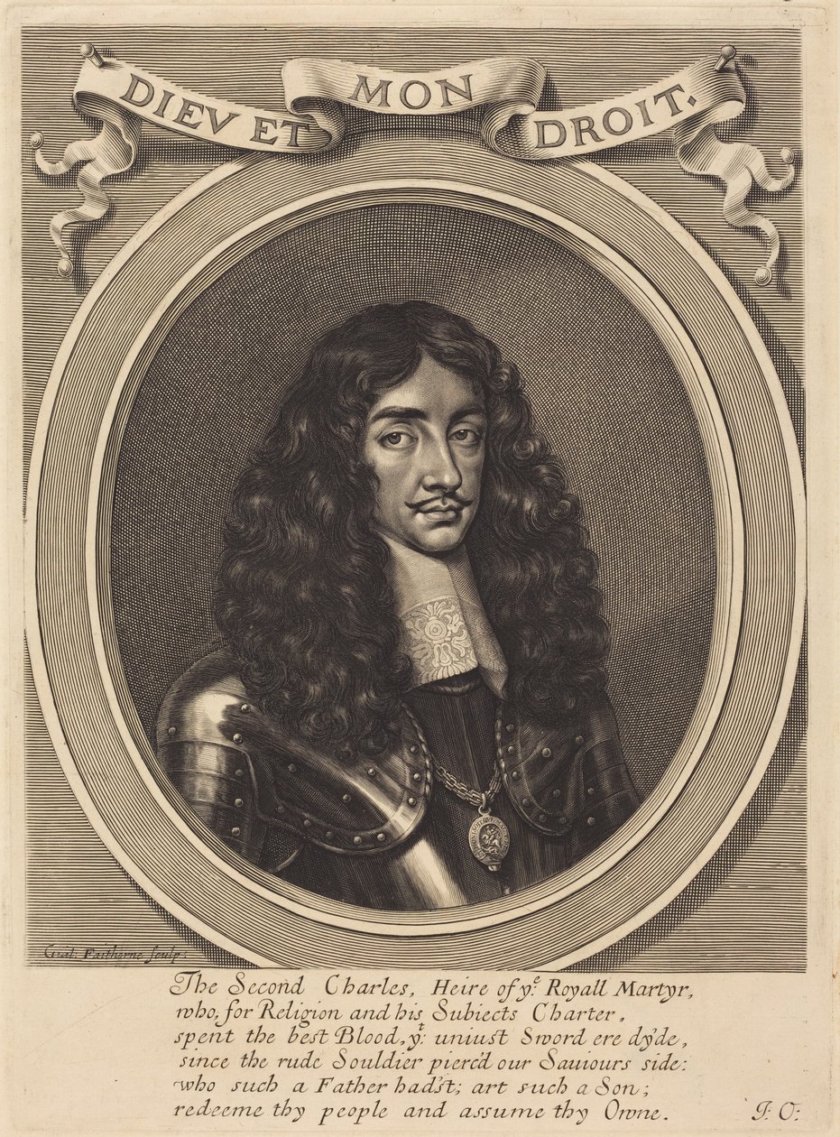 Charles II by William Faithorne