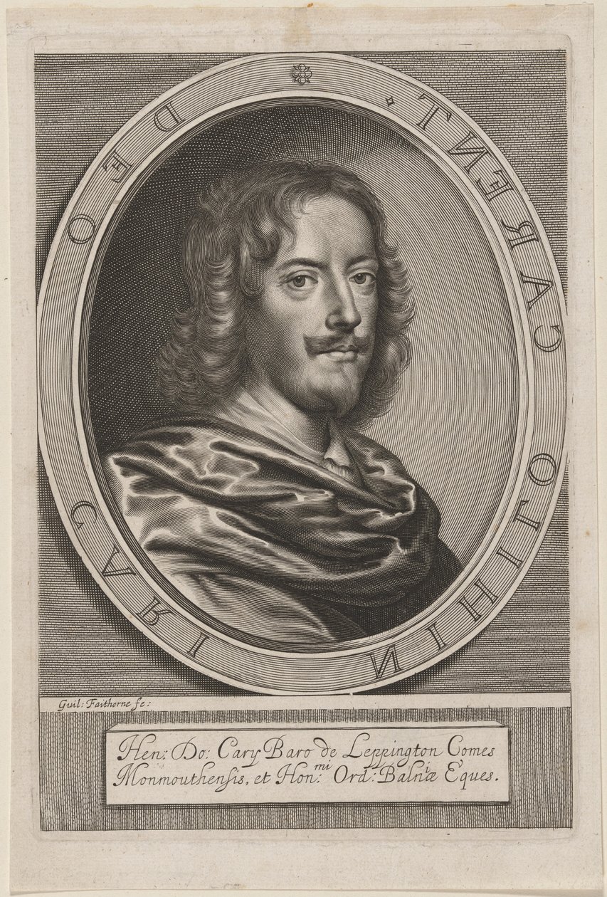 Henry Carey, Earl of Monmouth by William Faithorne