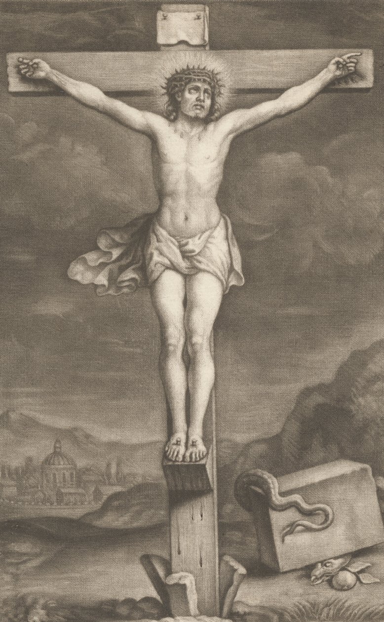 The Crucifixion by William Faithorne