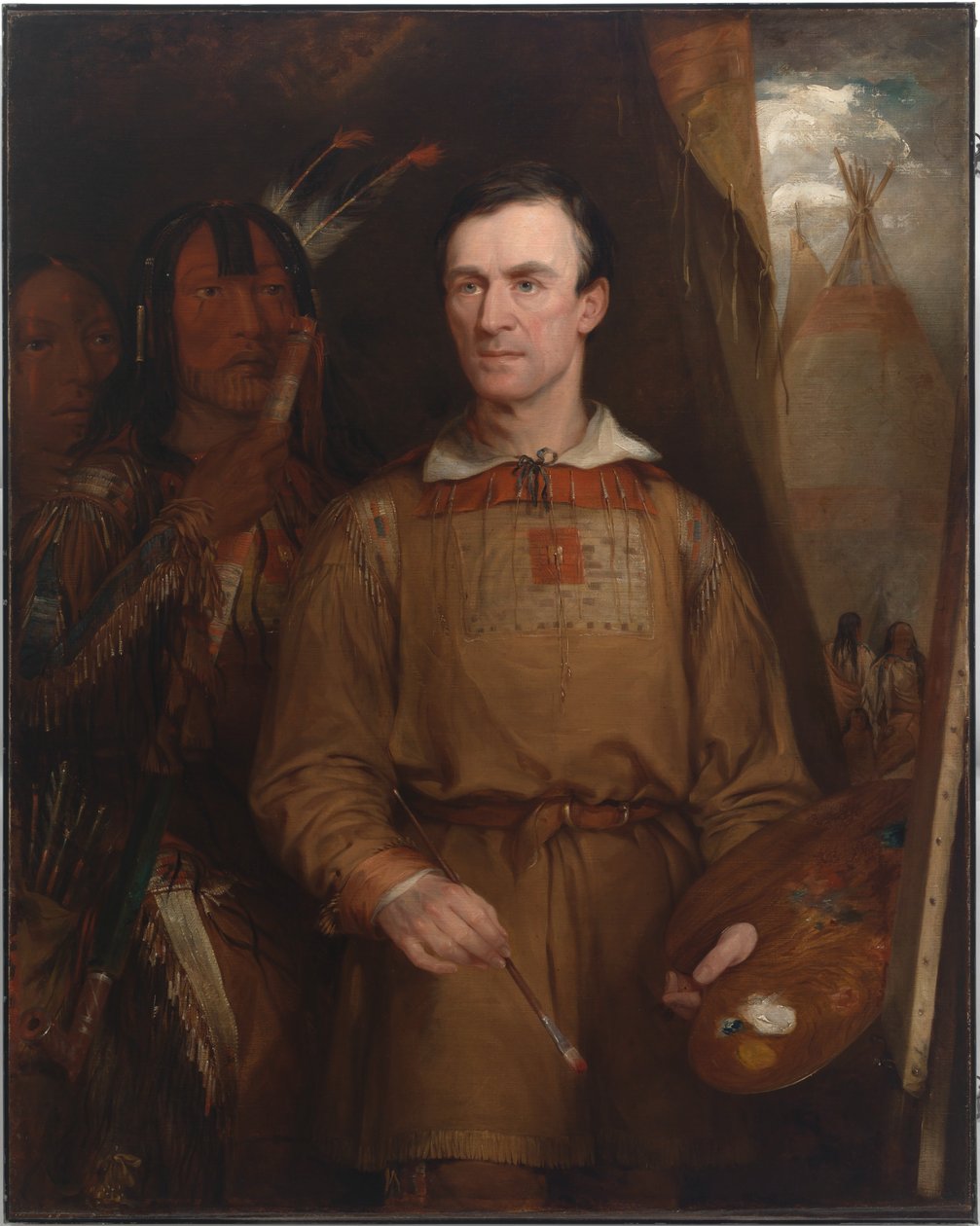 George Catlin (1796-1872) by William Fisk