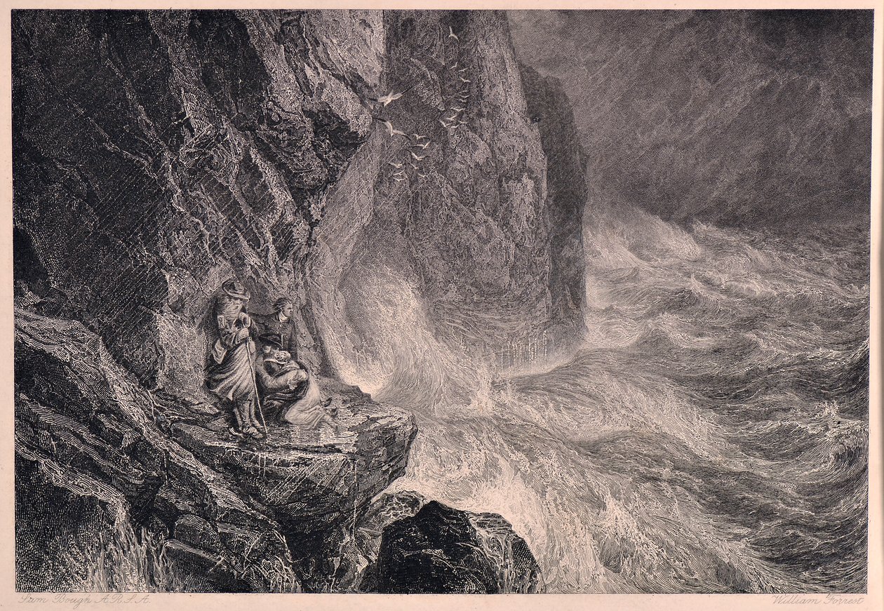 Scene from the Antiquary by William Forrest
