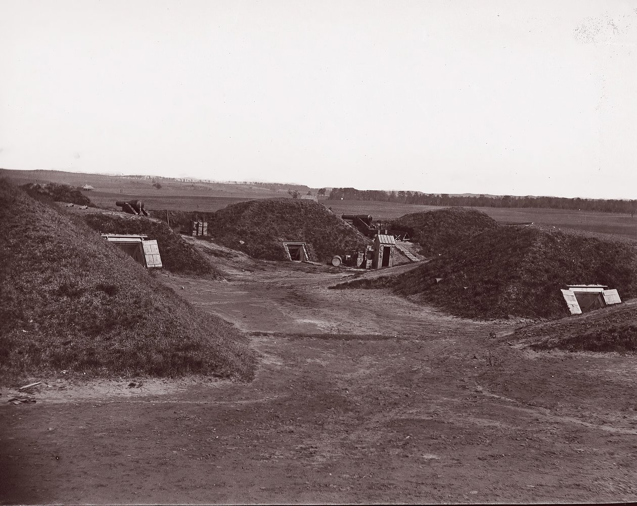 Fort Darling, James River by William Frank Browne.