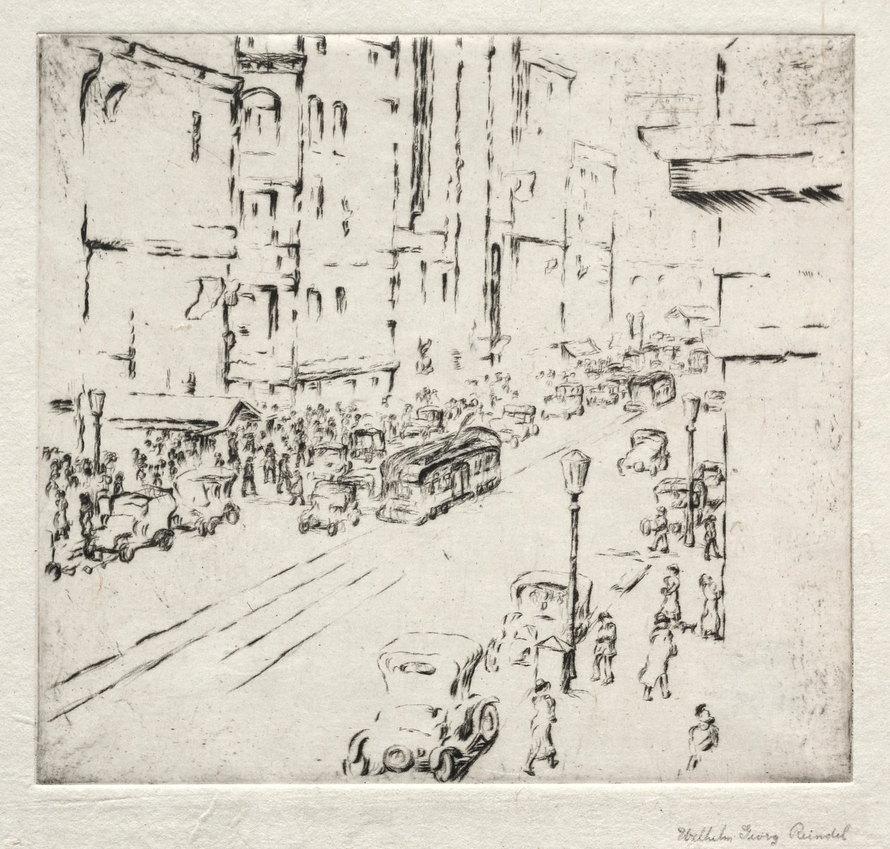The Avenue by William George Reindel