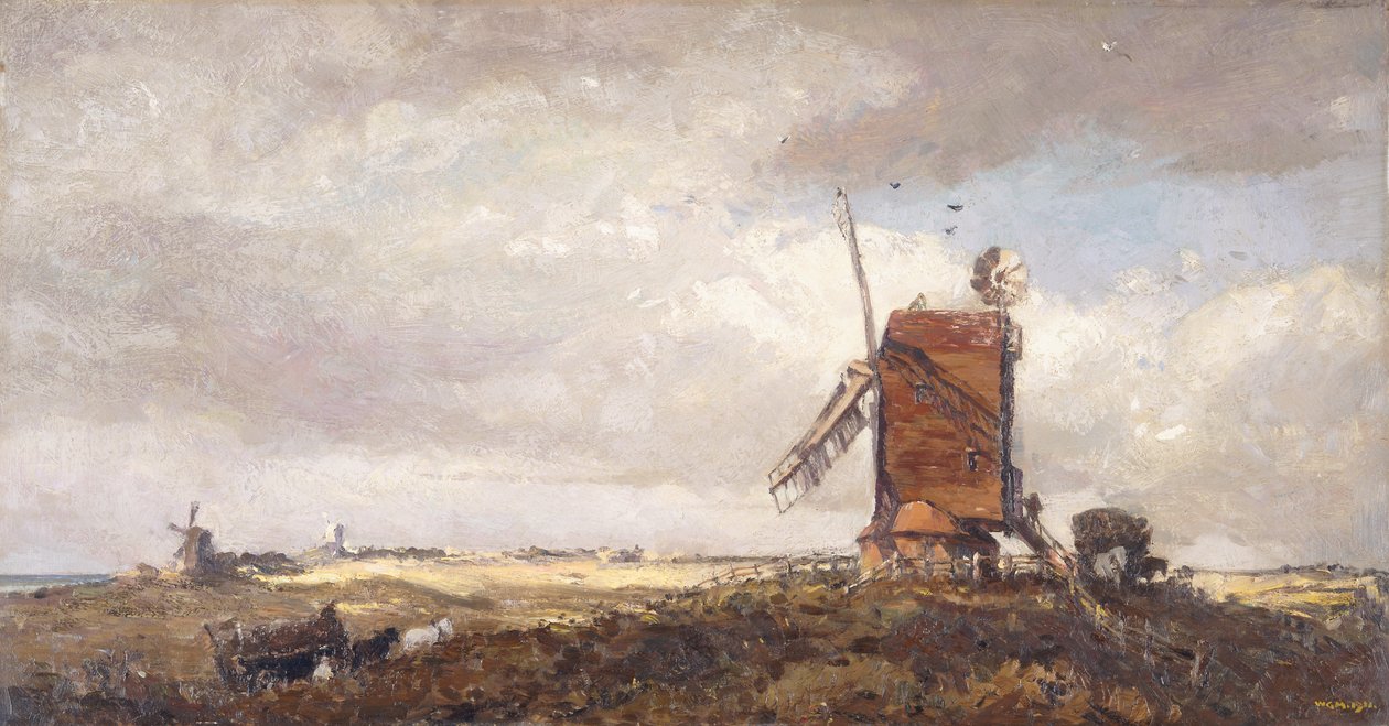 Windmills by William Grant Murray