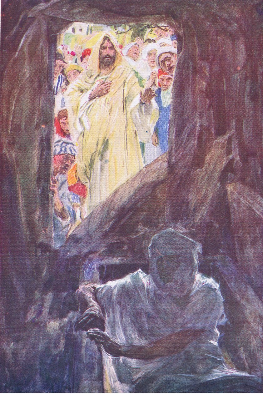 The raising of Lazarus by William Hatherell: Fine art print