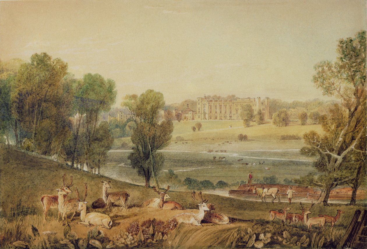 Cassiobury Park, Hertfordshire by William Havell