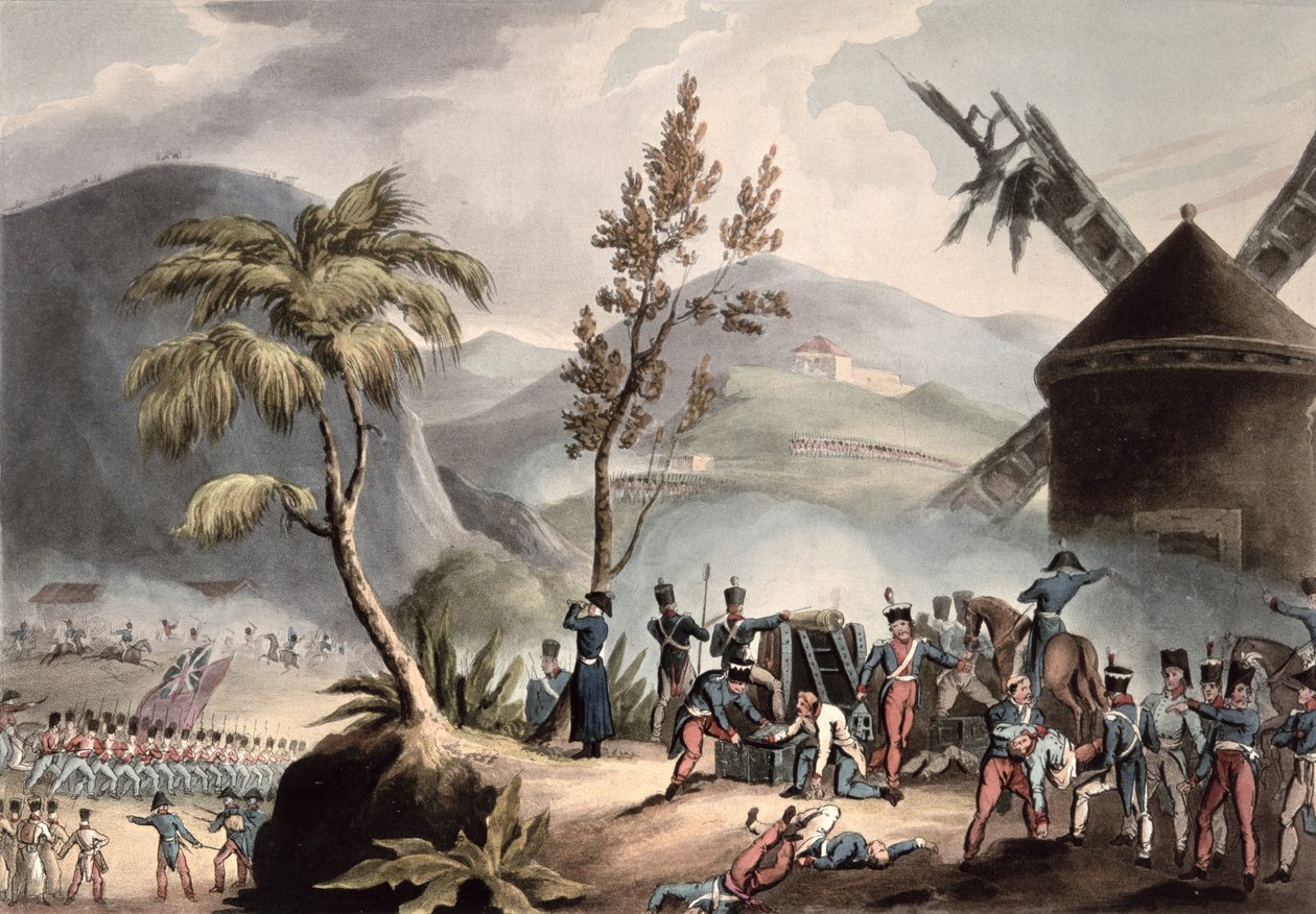 Battle of Roleia, August 17th, 1808, engraved by Thomas Sutherland by William Heath