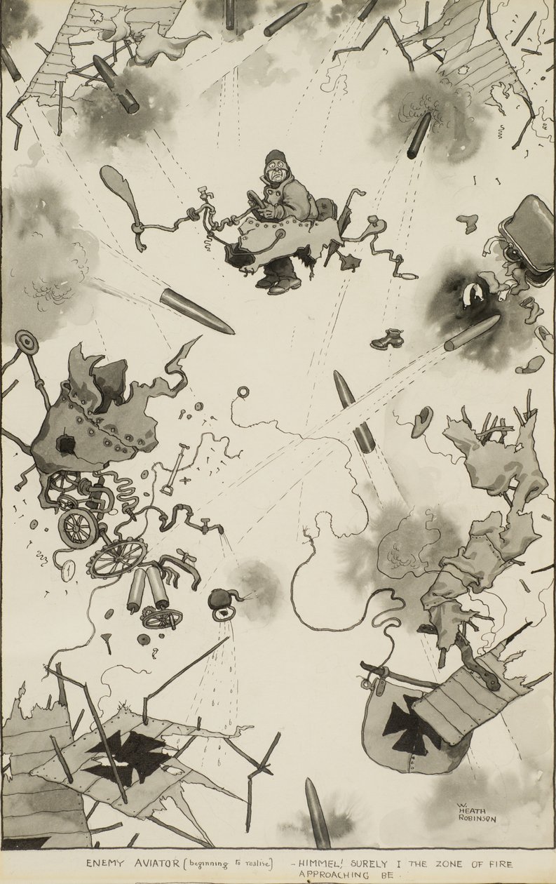 A Nice Conclusion, c.1918 by William Heath Robinson