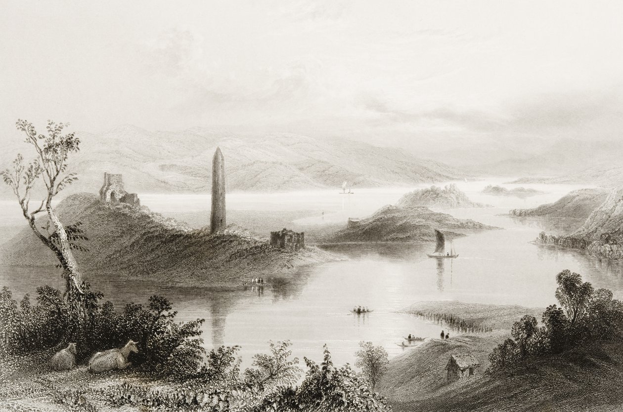 Devenish Island, County Fermanagh, Ireland, from 
