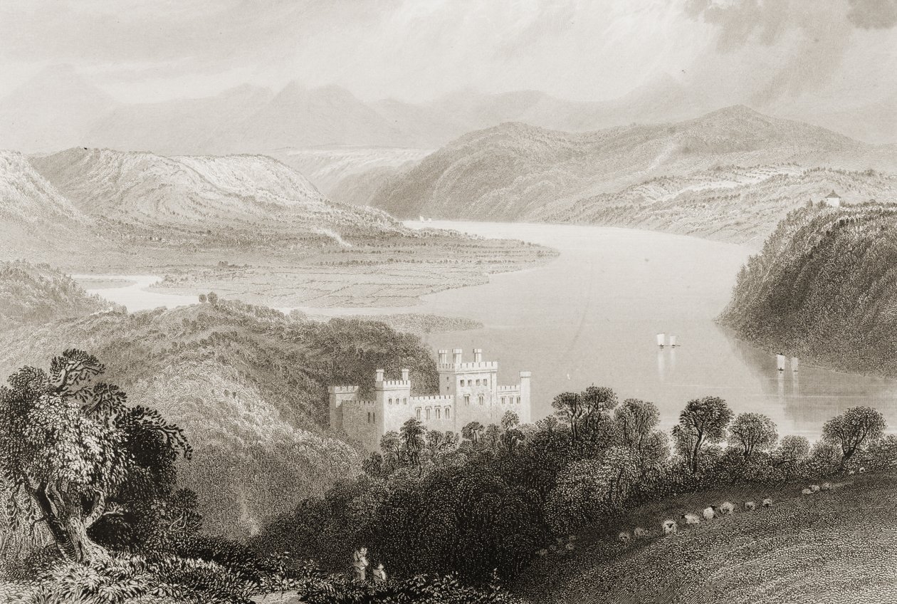Valley of the Blackwater Between Youghal (County Cork) and Lismore (County Waterford), Ireland, from 