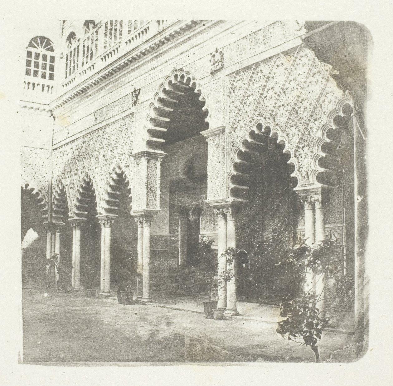 Alcazar of Seville by William Henry Fox Talbot