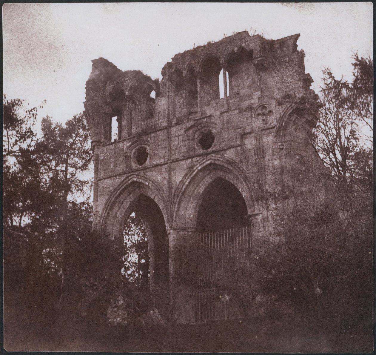 The Tomb of Sir Walter Scott, in Dryburgh Abbey by William Henry Fox Talbot