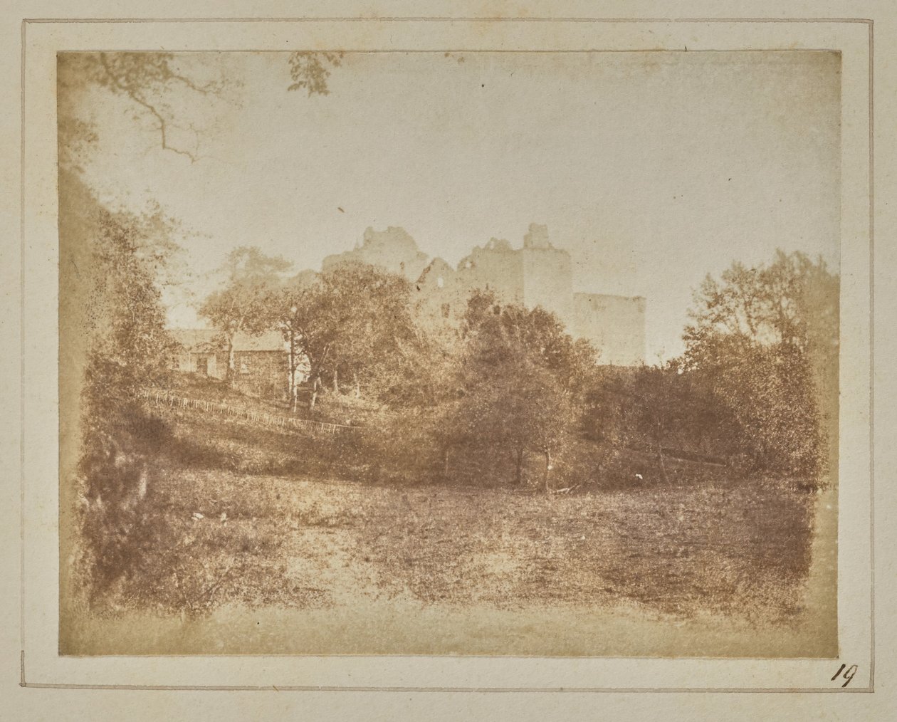 The same seen from the other side [Doune Castle] by William Henry Fox Talbot