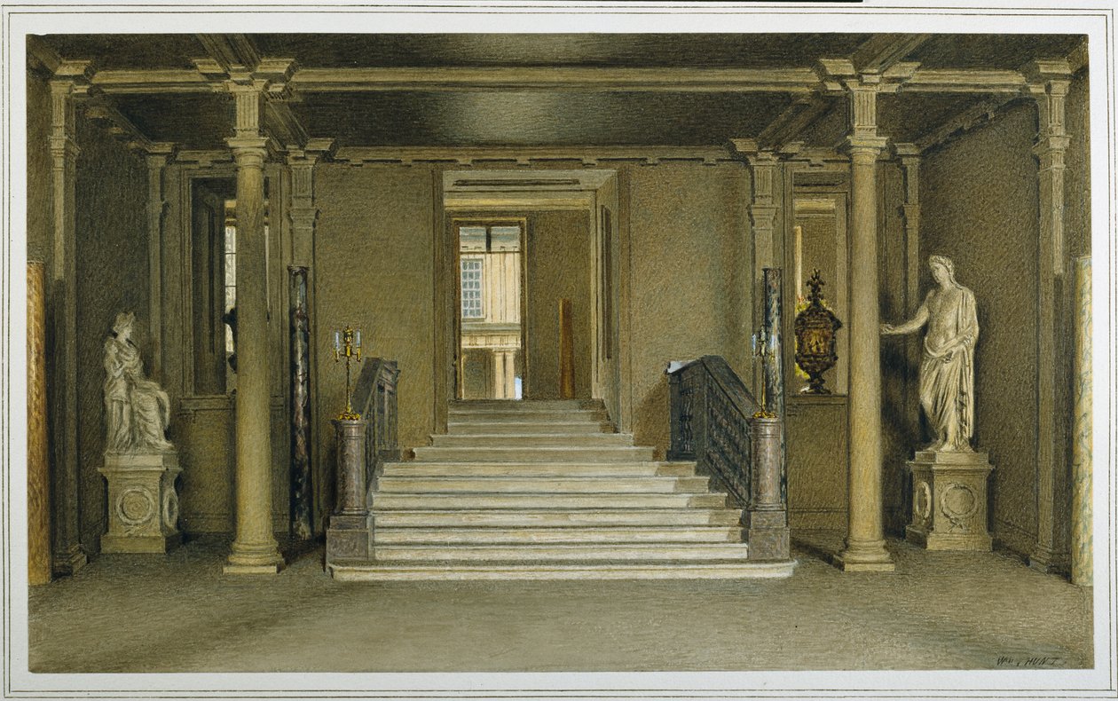 North Entrance Hall at Chatsworth House