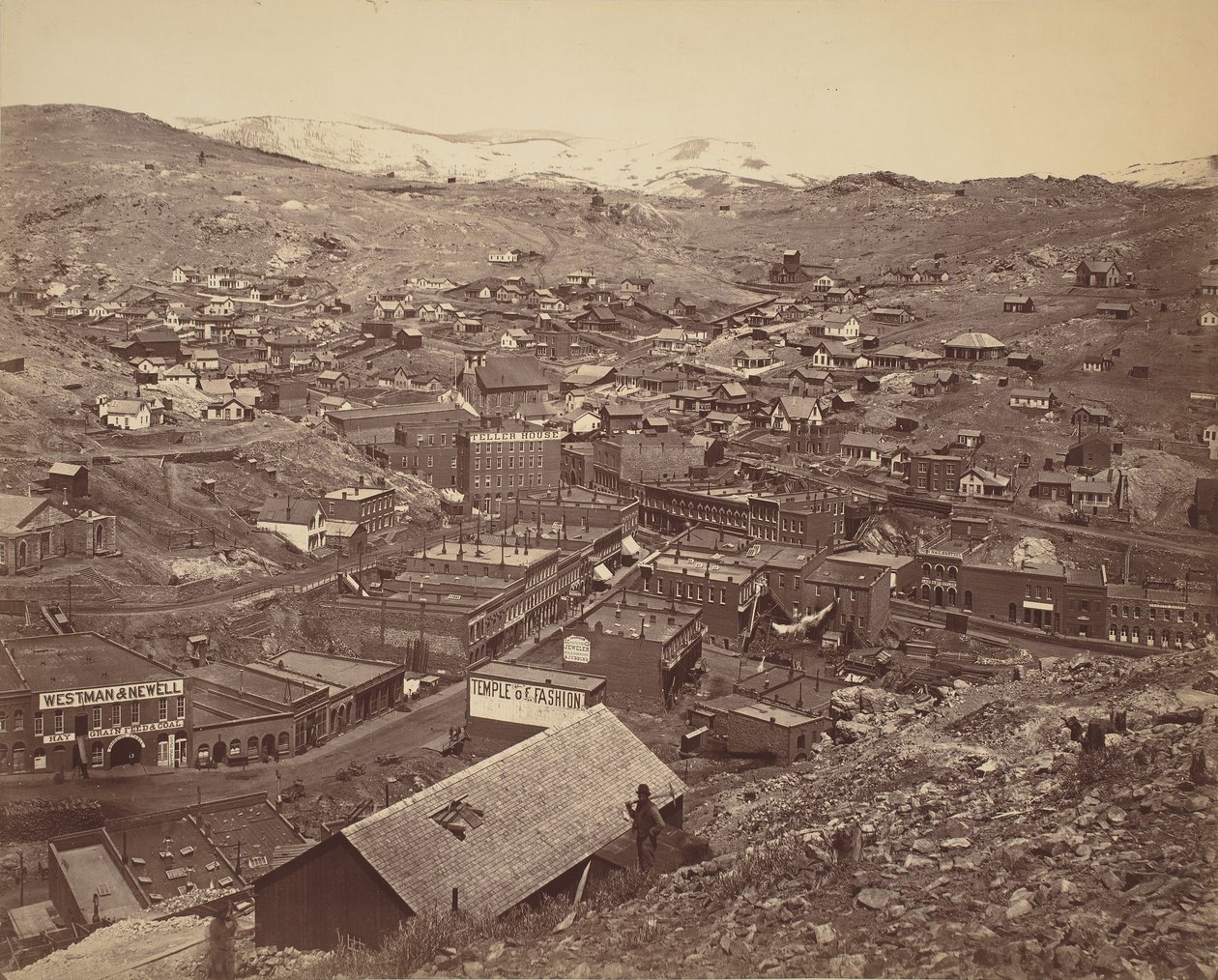 Central City, Colorado by William Henry Jackson