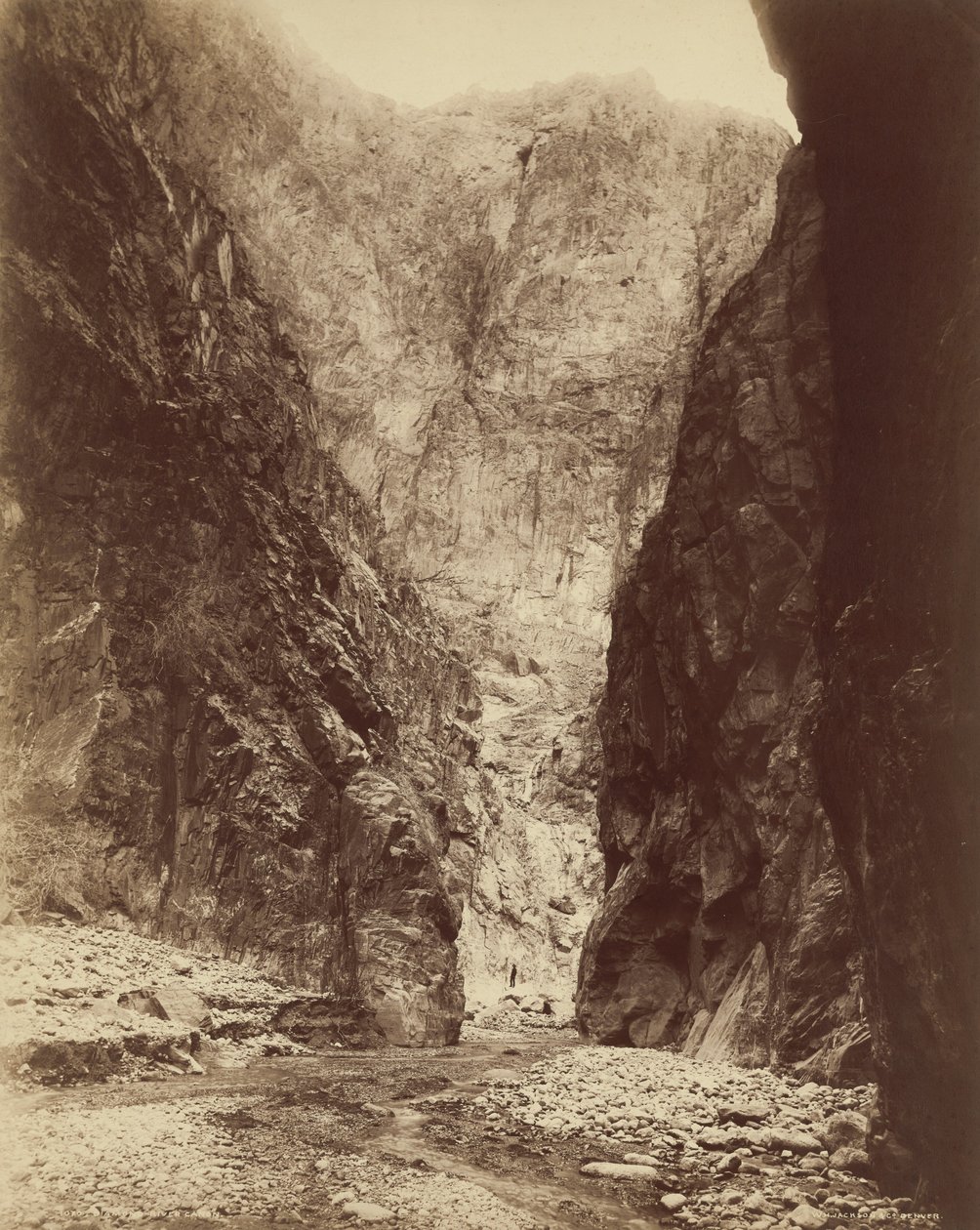 Diamond River Canyon by William Henry Jackson