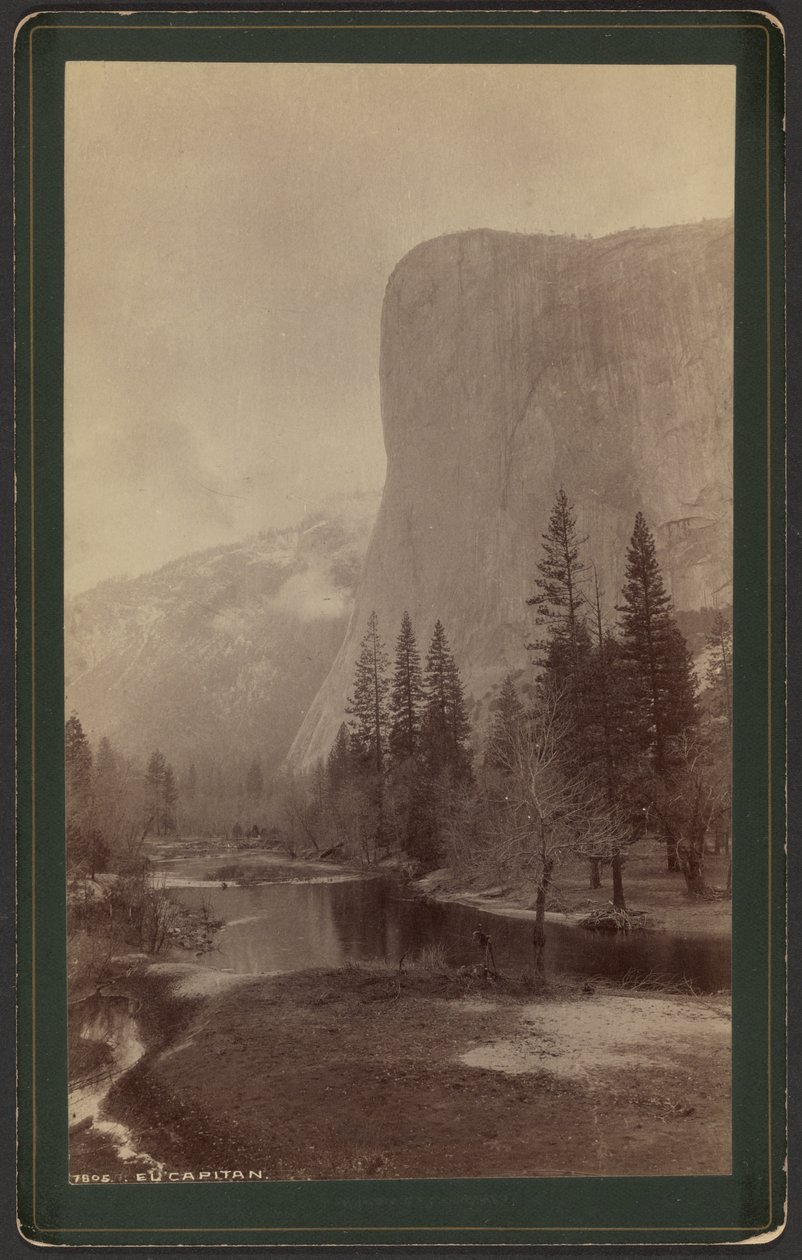 El Capitan by William Henry Jackson