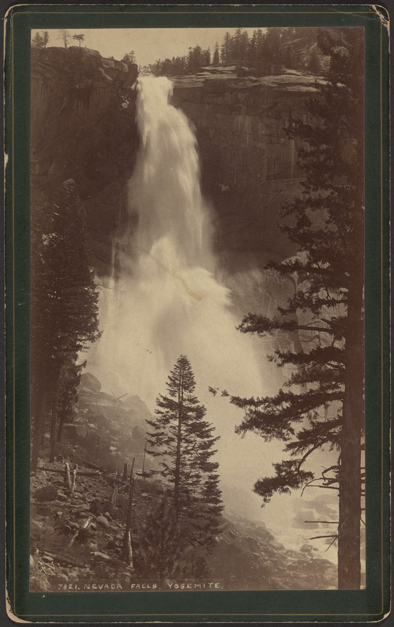Nevada Falls, Nevada by William Henry Jackson