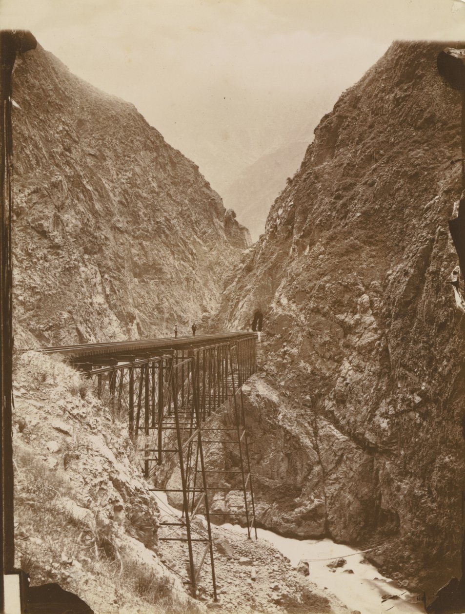 [Puente Infernillo] by William Henry Jackson