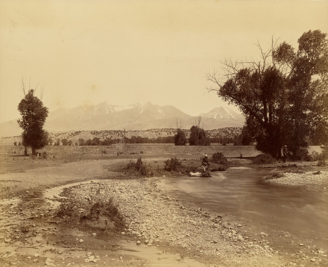 Sierra Blanca by William Henry Jackson