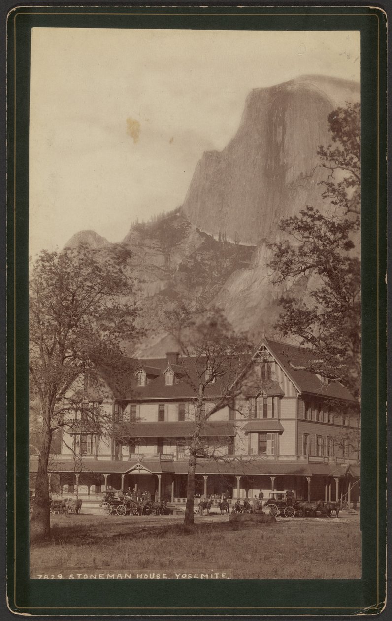 Stoneman House, Yosemite by William Henry Jackson