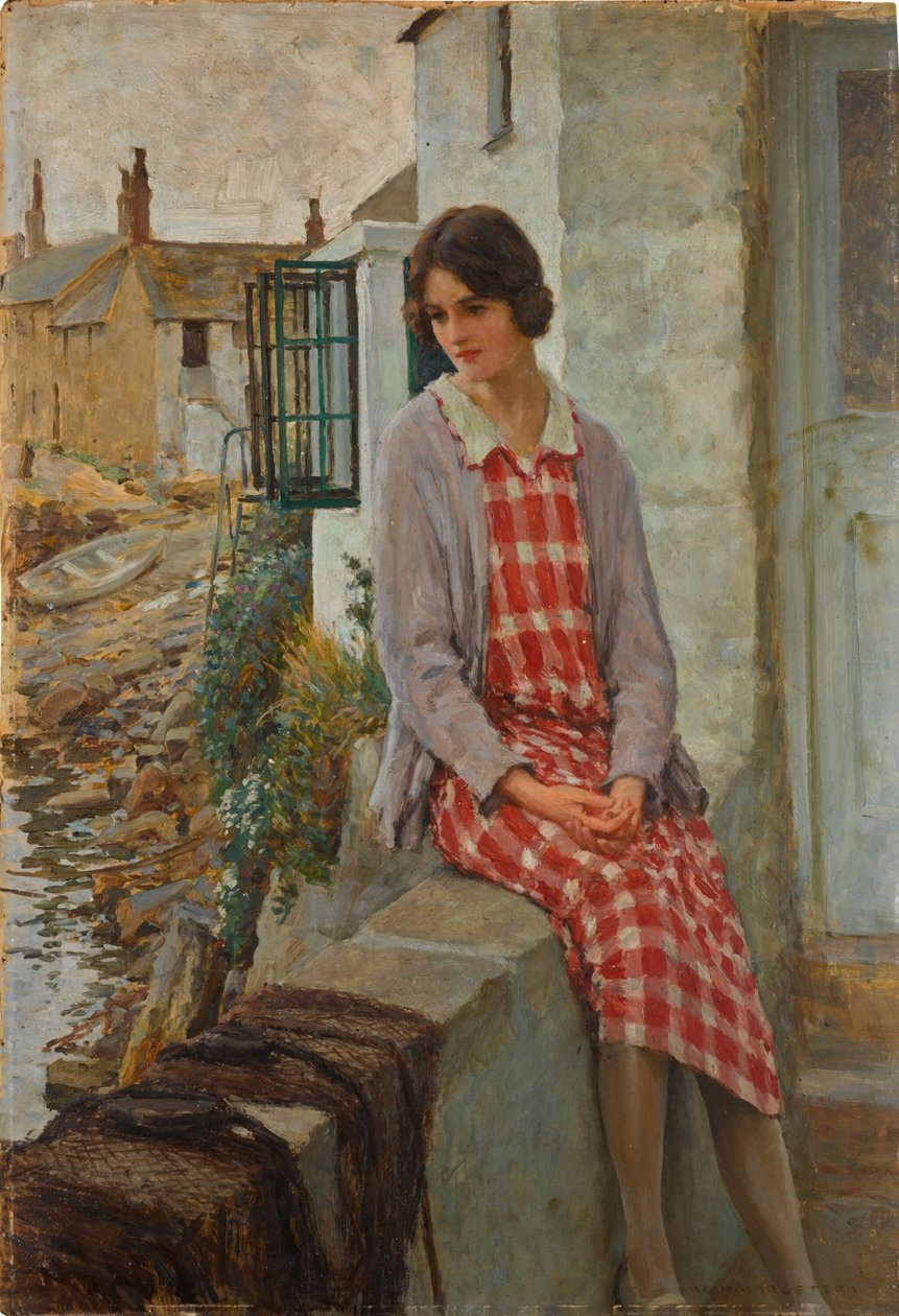 The Lass That Loved a Sailor by William Henry Margetson