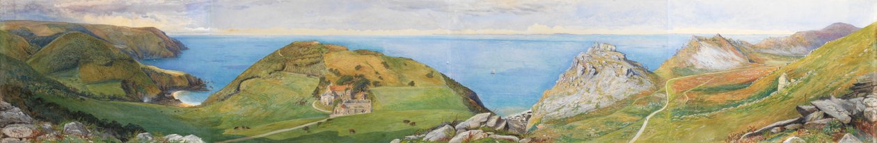 The Valley of the Rocks by William Henry Millais